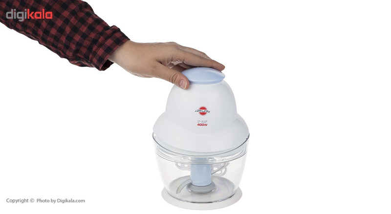 خردکن پارس خزر تک کاره مدل CP-802P سفید آبی - تصویر 5