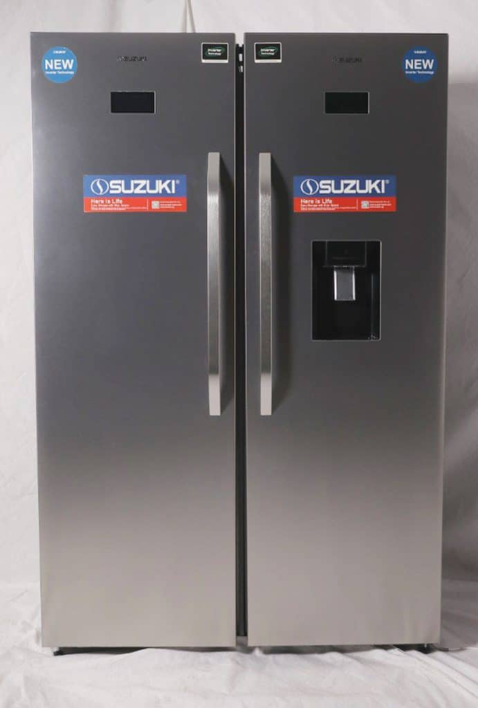 یخچال سوزوکی دوقلو مدل ROA373ESIR/ICE نوفراست طرح استیل سوزوکی - تصویر 2