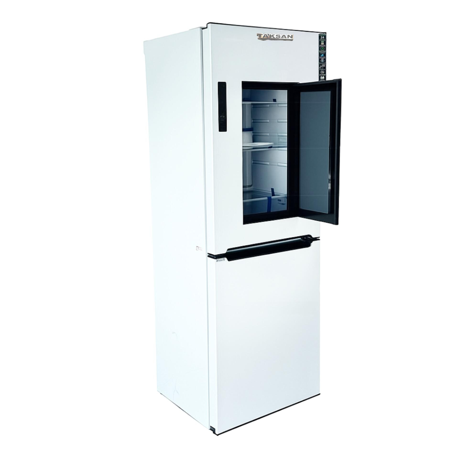 یخچال فریزر نیکسان  فریزر پایین مدل NC-7041-DN طرح استیل نیکسان - تصویر 5