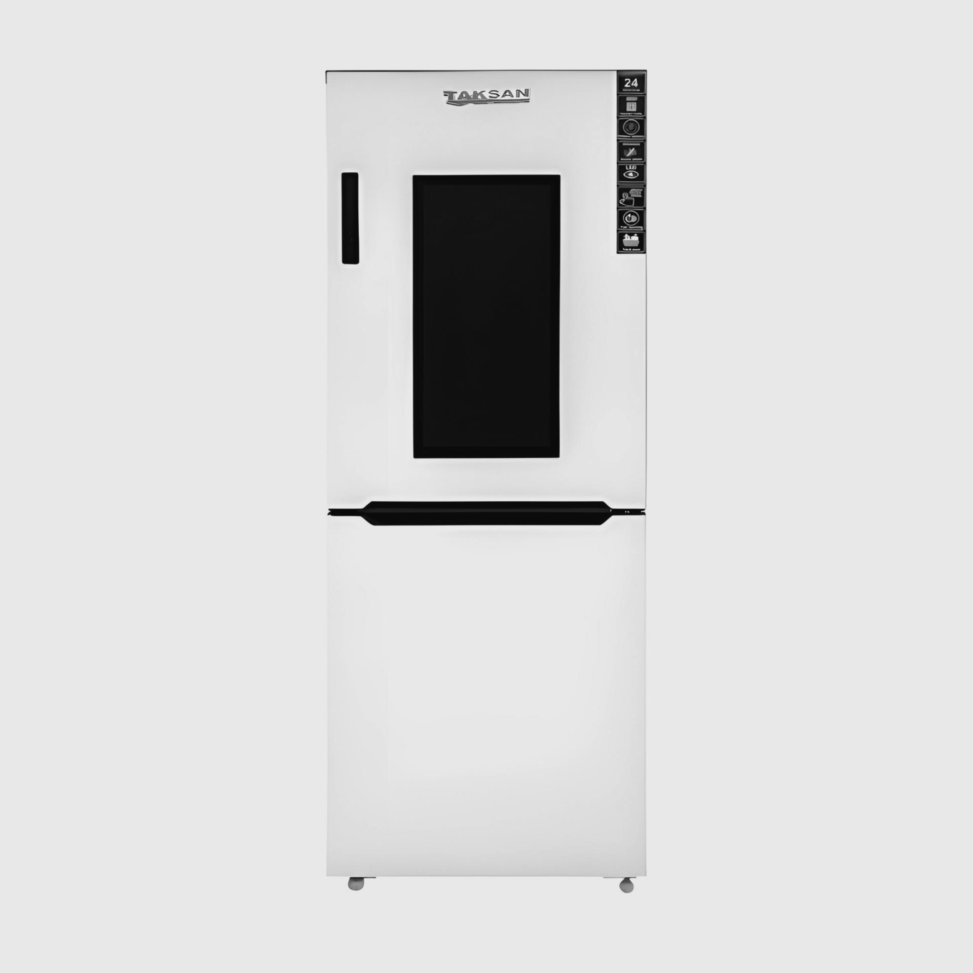یخچال فریزر نیکسان  فریزر پایین مدل NC-7041-DN طرح استیل نیکسان - تصویر 8