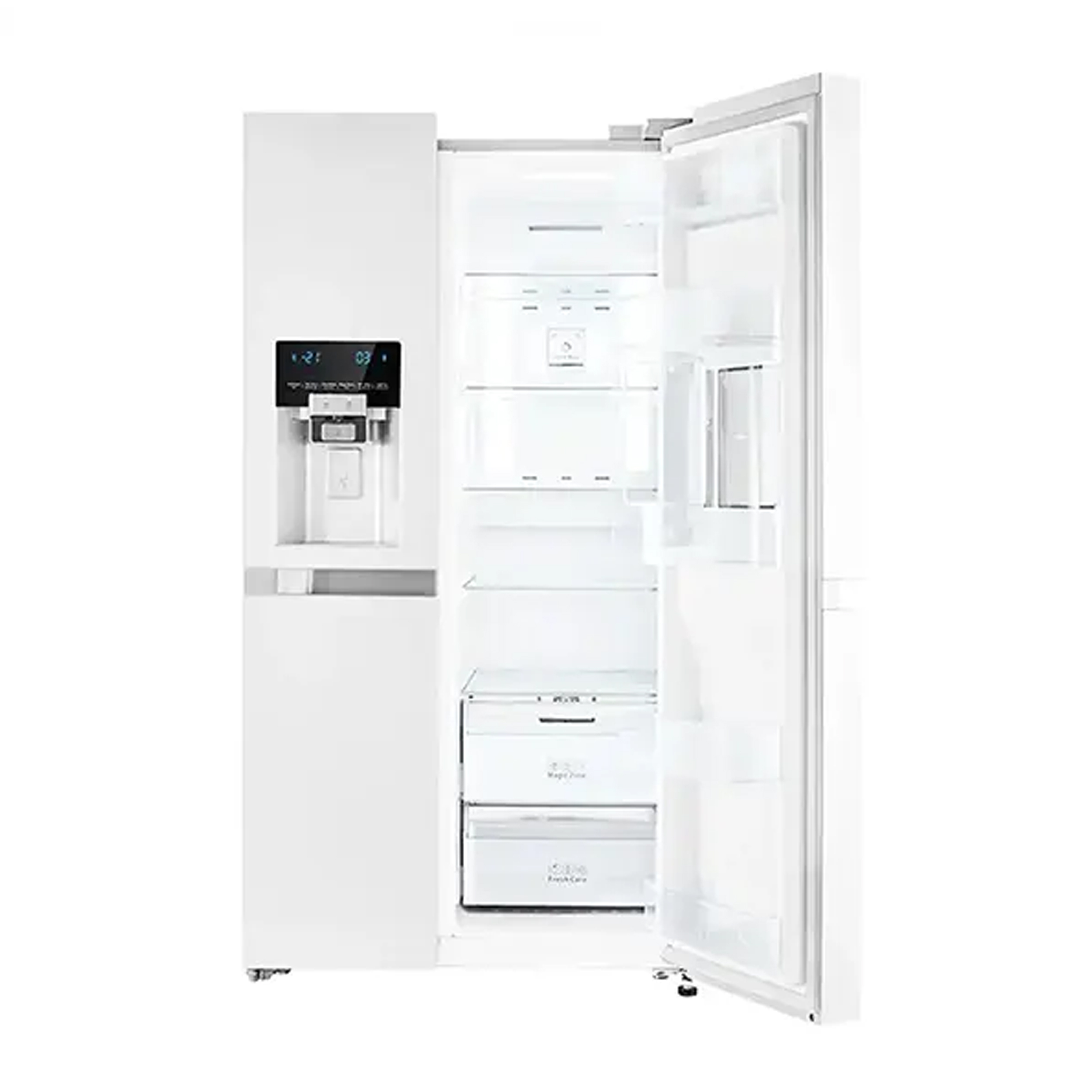 یخچال فریزر دوو ساید بای ساید سه درب مدل ARSXI30-30S سیلور دوو - تصویر 6